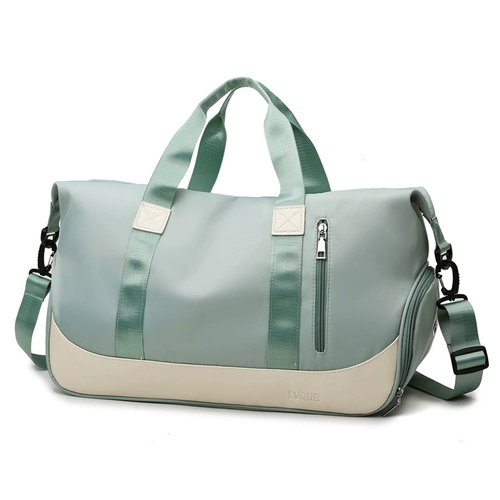 Спортивная сумка, сумка через плечо с разделителями для плавания для тренировок, портативная вместительная и большая багажная сумка для хранения