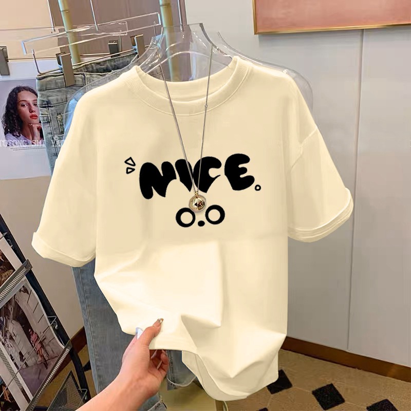 女の子Tシャツ夏2025新しいスタイルファッショナブルな子供用ラウンドネックカジュアル半袖トップスガールコットンTシャツ