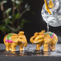 Creative boutique tea set ornaments color tea pet accessories safe Ruyi Image decoration tea table decoration tea ceremony ornaments