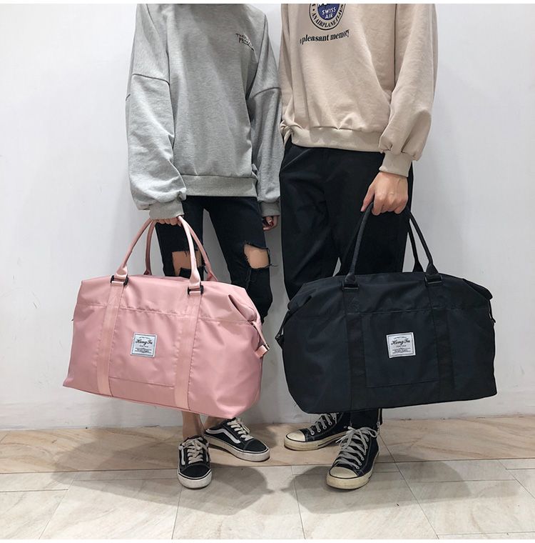 Túi du lịch đường ngắn túi đựng hành lý xách tay của phụ nữ túi lưới người nổi tiếng chống thấm nước dung lượng lớn và túi hành lý du lịch nhẹ Xu hướng của nam giới - Túi du lịch