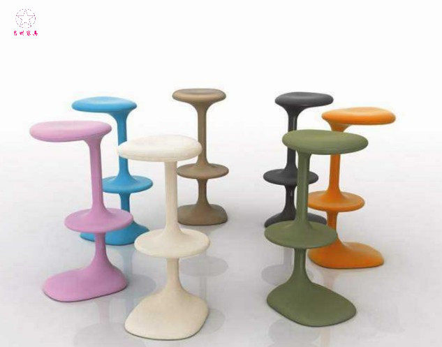 Glass Fiber Factory Customised Creativity Outdoor Leisure Chair Front Desk Bar Table High Footstool Fish Bone Chair Color Customizable