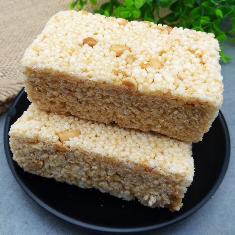 Chongqing Jiangzinmi Flower Sugar Xiaomi Crisp Rice Flower Crisp Peanut Crisp Handmade Traditional Old Fashioned Pastry Bulk