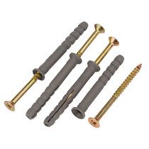 Grey Rubber Stopper Color Tapping 6 * 50 Percussion Able to unscrew expansion TV cabinet Fixed use manufacturer Wholesale quality
