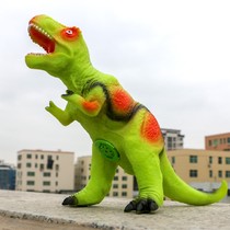Kaiqing margin soft rubber dragon simulation dinosaur model boy fake toy animal two children heavy empty Dragon play Shell