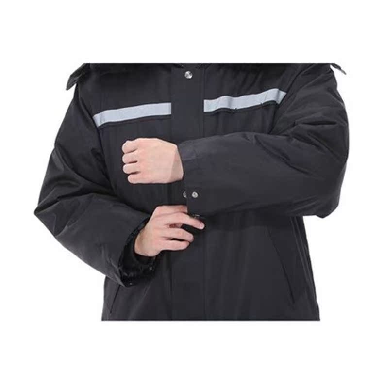 Sa mạc áo ngụy trang áo khoác quân đội mùa đông cộng với nhung dày áo bông kho lạnh nhiệm vụ bảo vệ quần áo lạnh len bông.