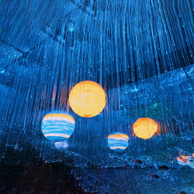 4s shop exhibition hall decoration props Kindergarten decoration decoration Eight planets Planet custom photo studio shooting props