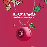 [Клубничный медведь] Одиночная установка ★ Отправить титановое жесткое ожерелье Lanyard