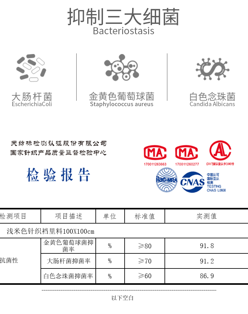 猫人 40支精梳纯棉 抗菌内裤 4条 图4