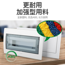 Guangdong push-button plastic panel 14-18 button circuit household distribution box cover empty plastic opening cover