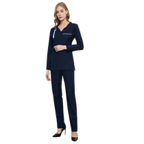 Ruiduochi doctor uniform nurse uniform winter long-sleeved suit dental oral work uniform white coat beauty care uniform