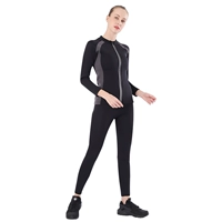 Ткань, лонгслив с молнией, нарукавники, комплект, штаны