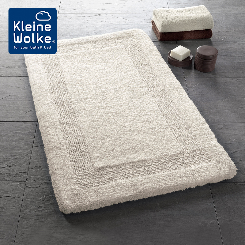 Kleine Wolke German Original Imported Bathroom Absorbent Floor Mat Pure Cotton Carpet Household Double-Sided Foot Drying Mat Kleine Wolke German Original Imported Bathroom Absorbent Floor Mat Pure Cotton Carpet Household Double-Sided Foot Drying Mat