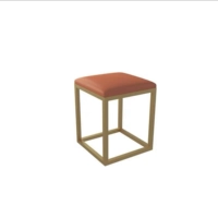 Табурет золотой квадрат 35*35*45