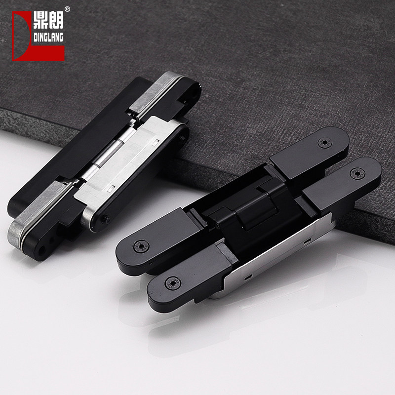 Tripod Invisible Door Hinge Dark Door Hinge Concealed Hinge Three Dimensional Adjustable Cross Wood Door Open Hidden Door Hinge