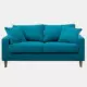 . Phòng khách sofa nghệ thuật đơn nước Mỹ có thể tháo rời và giặt được đồ nội thất nông thôn phong cách biệt thự cửa hàng trà sữa cửa hàng quần áo phụ nữ - Ghế sô pha