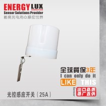 ES-G03 Outdoor automatic street lamp light control sensor switch Rain-proof light sensor switch adjustable 220v street lamp switch
