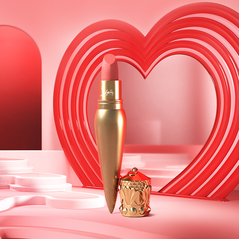 (New Year's Eve gift) CL Road Platinum Queen's sceptic gold pipe lip balm cl roperin red velvet red velvet matt