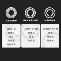 Imported bearings 6200 6201 6202 6203 6204 6205 2Z 2RS1 high speed bearings