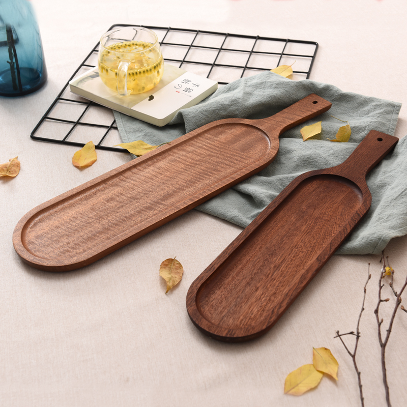 Sapele Western-Style Dinner Plate Steak Board Hot Pot Restaurant Creative Tableware Long Wooden Board for Shabu-Shabu Lamb and Beef Plate Bread Tray Sapele Western-Style Dinner Plate Steak Board Hot Pot Restaurant Creative Tableware Long Wooden Board for Shabu-Shabu Lamb and Beef Plate Bread Tray