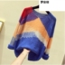 phiên bản Hàn Quốc dài tay knitsweater phụ nữ của năm 2020 vào mùa thu màu mới loose-fitting Mahai áo len thời trang đầu lười biếng mỏng 