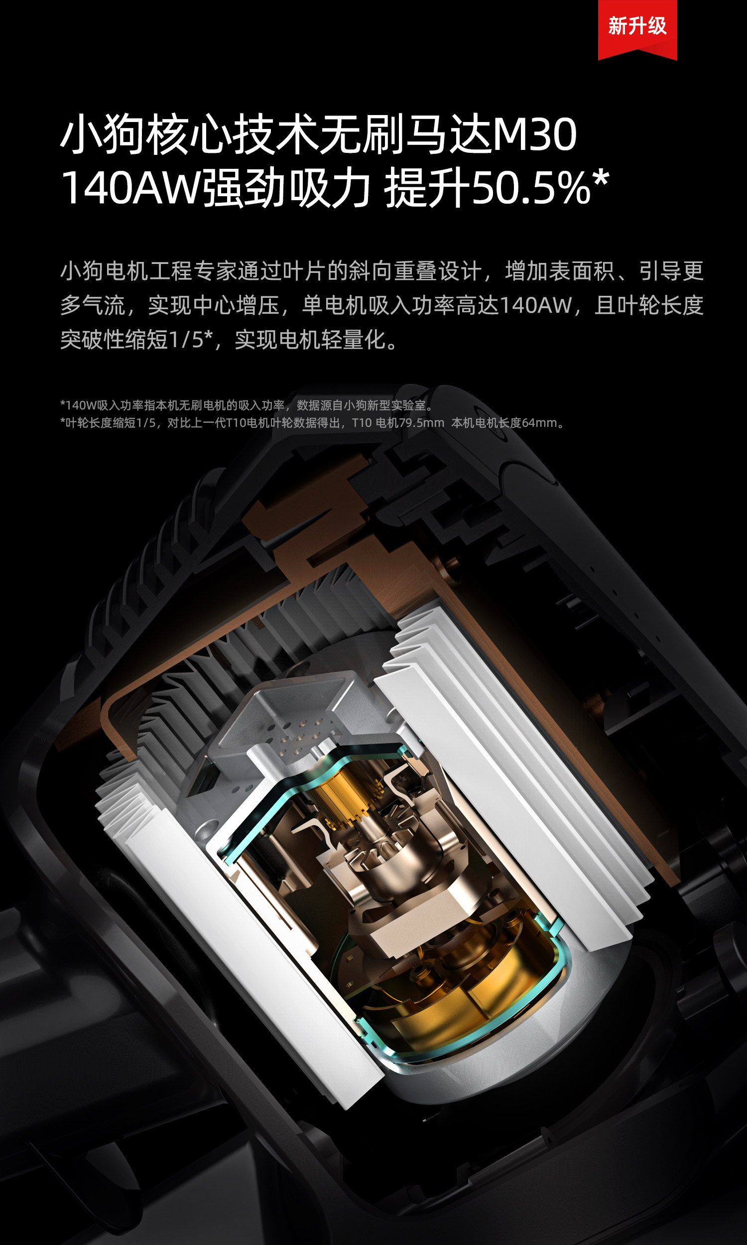 天猫超市 小狗次旗舰 T11Pro 无线手持吸尘器 图12