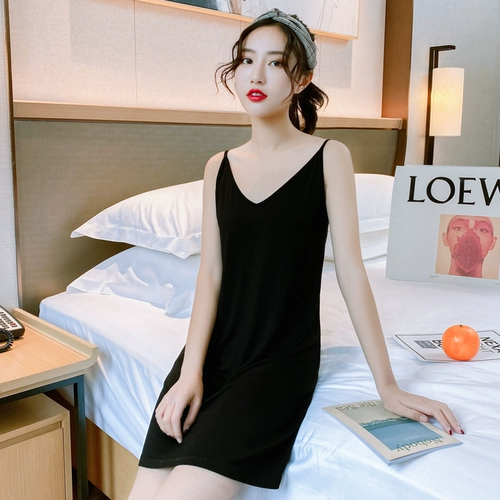 Летняя сексуальная пижама, хлопковая черная юбка для школьников, эффект подтяжки, популярно в интернете