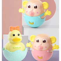 Guyu Baby Toy Tumbler Monkey Monkey Teether 3-6-9-12 months baby early education puzzle 0-1 years old