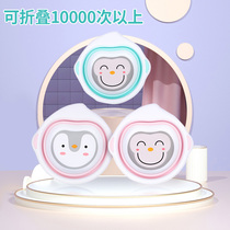 Foldable newborn baby washbasin Childrens washbasin PP for men and women newborn baby raspberries 2pcs