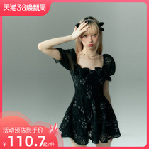 Breezeholiday Swimsuit Bubble Spa Reserve Bubble Sleeve Reservative Retro-shading Close-conjunction Swimsuit