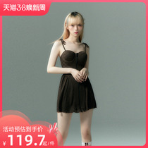 Breezeholiday Swimsuit Woman Bubble Spa Restorative Conservative Cover Closed Converted Dress Swimsuit