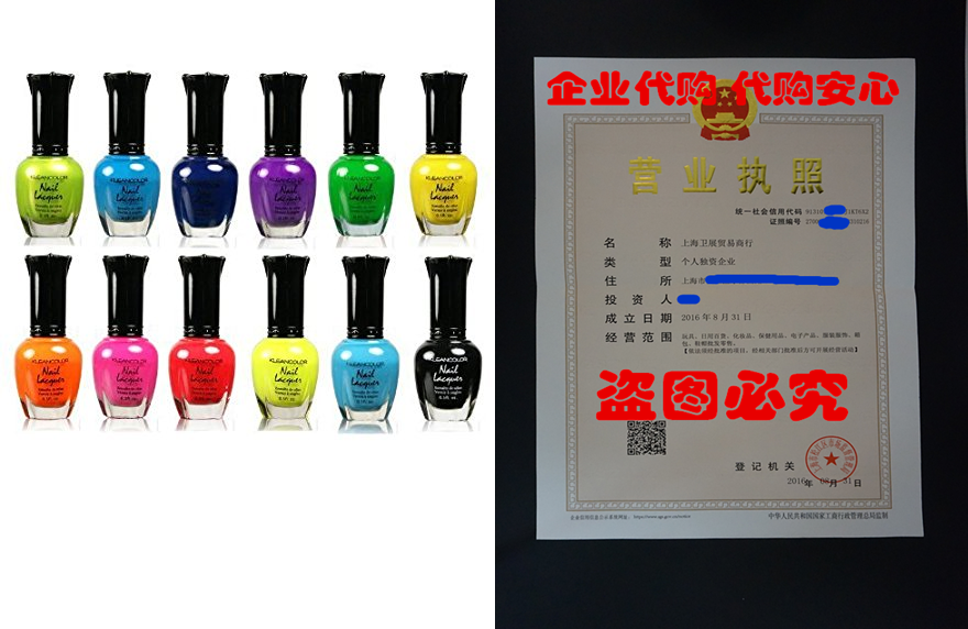 Kleancolor Retro Neon Set of 12