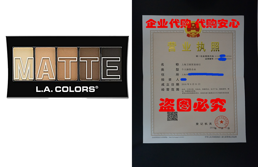 L A  Colors 5 Color Matte Eyeshadow Brown Tweed 0 08 Ounc