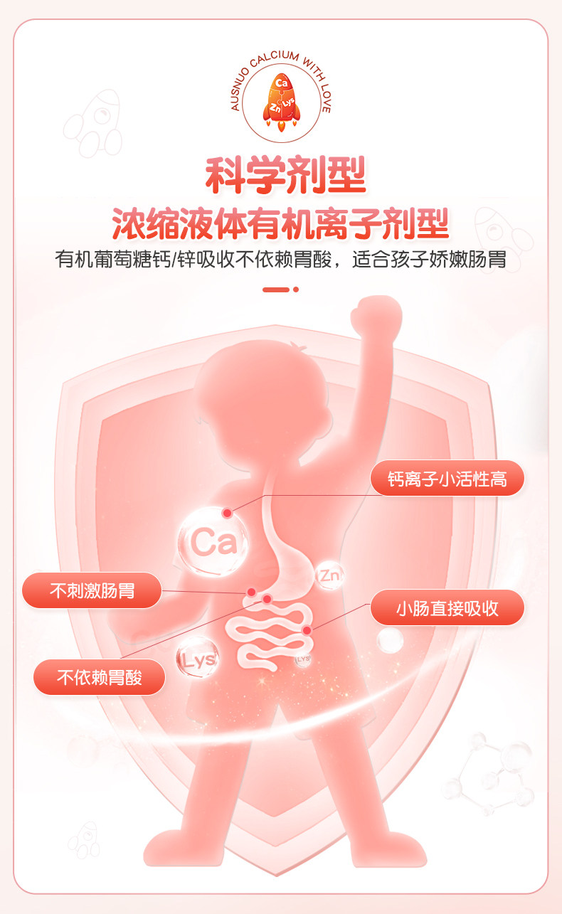 【中國直郵】 999 葡萄糖酸鈣鋅鈣鐵鋅口服溶液 兒童孕婦補鋅酸鋅鈣賴氨酸 5ml*36支 x 1盒