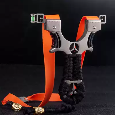 Flat skin slingshot slingshot High-precision high-pressure slingshot Daquan slingshot laser aiming slingshot outdoor slingshot frame large power