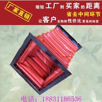 Manufacturers of air duct canvas soft joint telescopic cloth wind pipe fire resistance high temperature silicone soft connection three anti-cloth soft connection