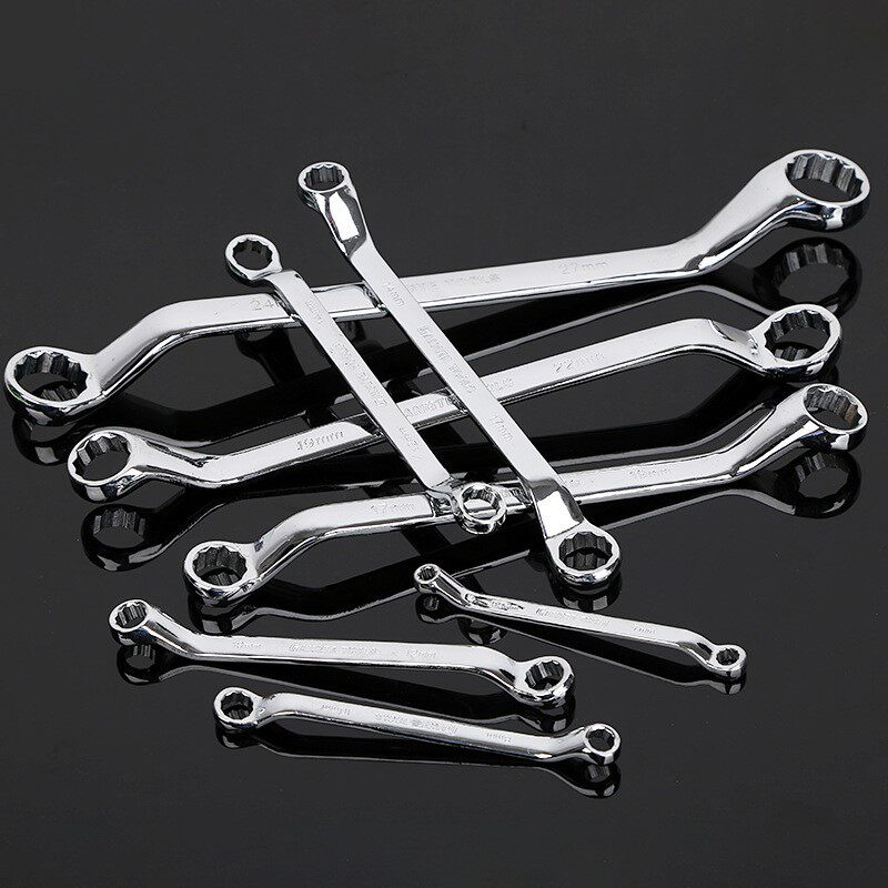 Double Head Plum Blossom Wrench Tool 14-17-19-22 Steam Repair Glasses Wrench Quick Wrench Maintenance Five Gold Tools