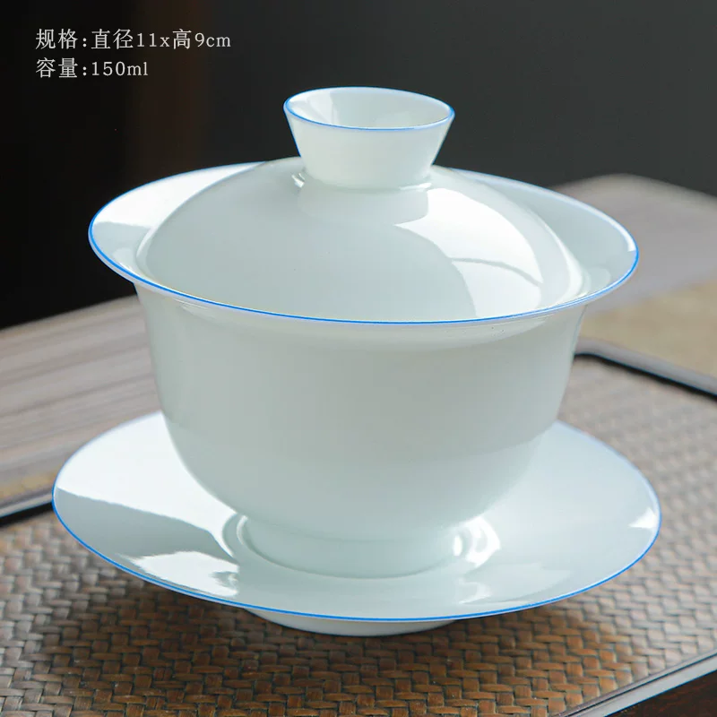 Tea set, ceramic teapot, tea cup, simple and elegant design