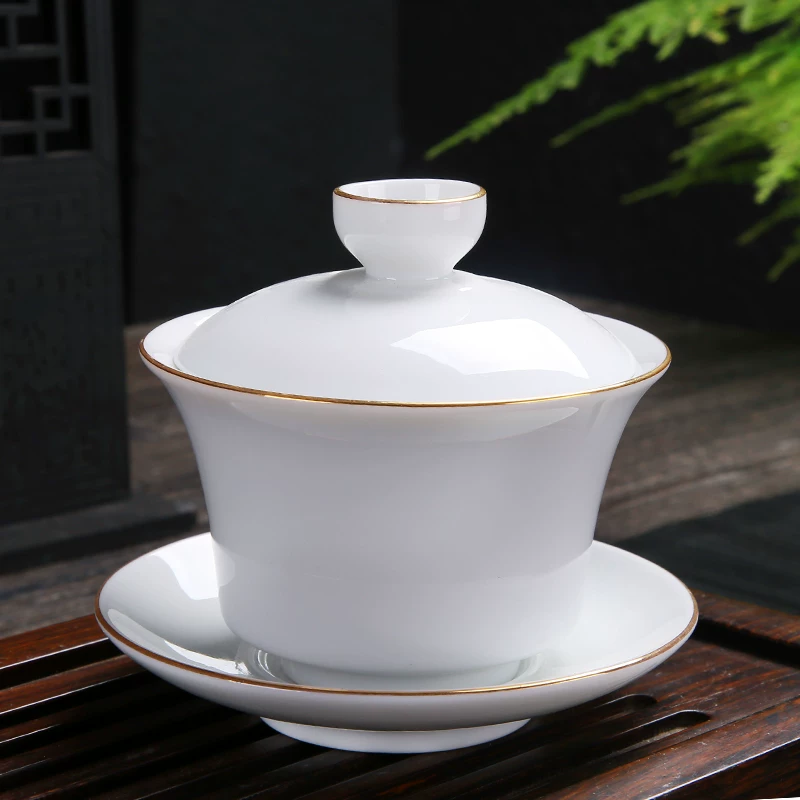 Tea set, ceramic teapot, tea cup, simple and elegant design