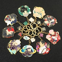 Japanese Spell Return Keychain Gojo Satoru Black Megumi Dog Juanji Natsuma Youjie Nanami Metal Pendant