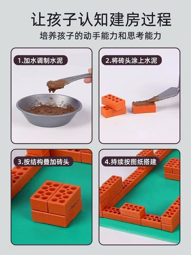 Хижина с глиняной черепицей, конструктор, сделай сам