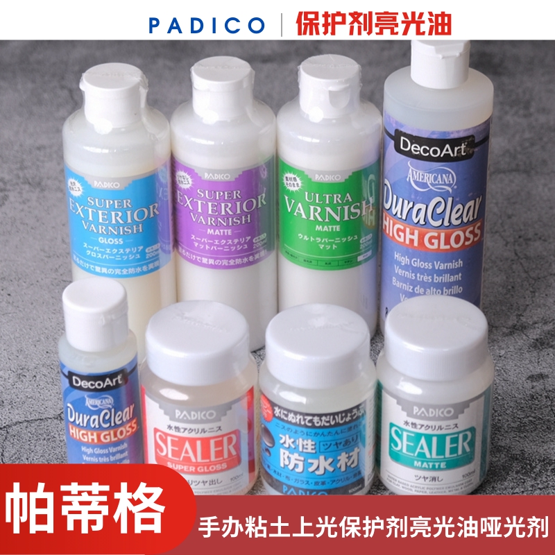 Japan PADICO Patiger protector waterproof rock clay glaze sensing light oil clay matte oil