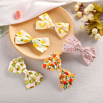 Bow hairclip children Korean children hairpin girl baby Princess little girl headwear hair accessories clip clip