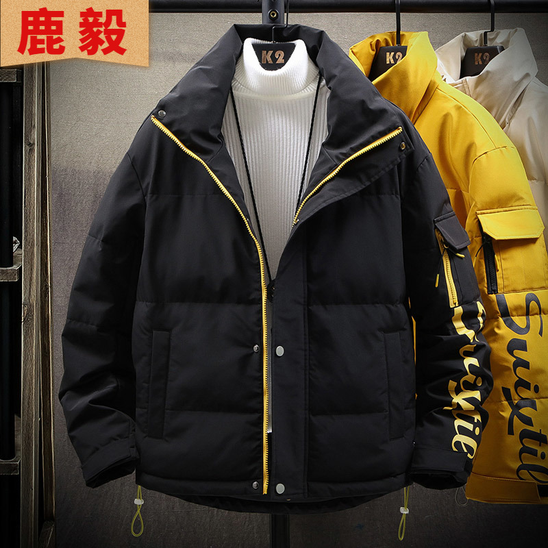 鹿毅1棉男士冬季2019新款韩版潮流冬装棉衣加厚爆款棉袄外套潮牌
