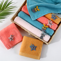 Childrens special small towel wash face towel cotton Super Soft Bath home baby baby cute absorbent child towel