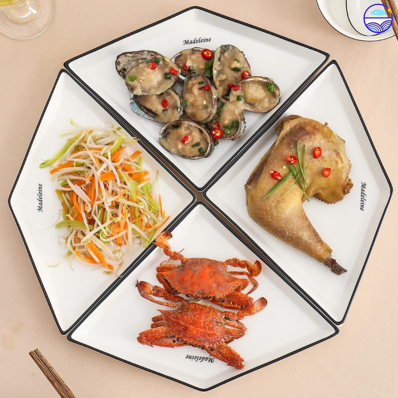 Small platter good - & zero for web celebrity home creative ceramic dishes reunion dinner plate
