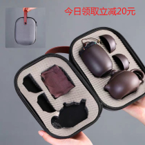Tea set Tea set Go out to carry the car tea artifact Kung Fu small set Travel travel bag Ceramic teapot