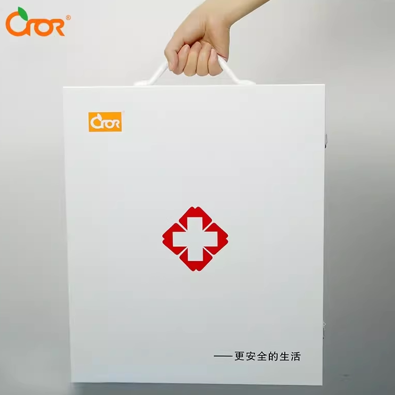科洛（CROR）壁挂式医疗急救箱学校工厂壁挂药箱 BS-T-003A
