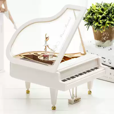 Piano model birthday gift simulation piano ornaments creative decoration simulation gift girlfriend children mini triangle