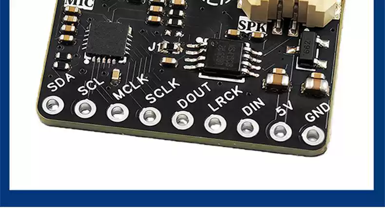 小智DIY模块ES8311+NS4150B CODEC音频模块ESP32系列高保真双芯片