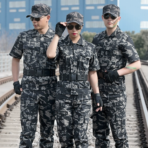 Рабочая работа на открытом воздухе дышащая подлинная летняя военная фанатная спецназ износостойкий тонкий стиль без исчезновения коротких рукавов